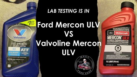 mercon viscosity vs ulv.